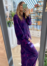 Load image into Gallery viewer, Printed Pants (Purple) THE MOTLEY GOAT
