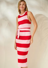 Load image into Gallery viewer, ‘MEROPE’ COTTON KNITTED DRESS PINK MAMOUSH
