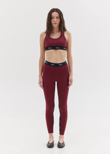 MIHA LEGGINGS (BURGUNDY) SUNSETGO