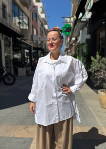 "HELEN" Shirt White PALOMAS Y MARGARITAS