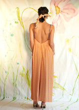 Load image into Gallery viewer, PEONY JUMPSUIT ORANGE MADAME SHOUSHOU
