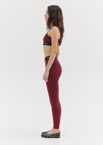 MIHA LEGGINGS (BURGUNDY) SUNSETGO