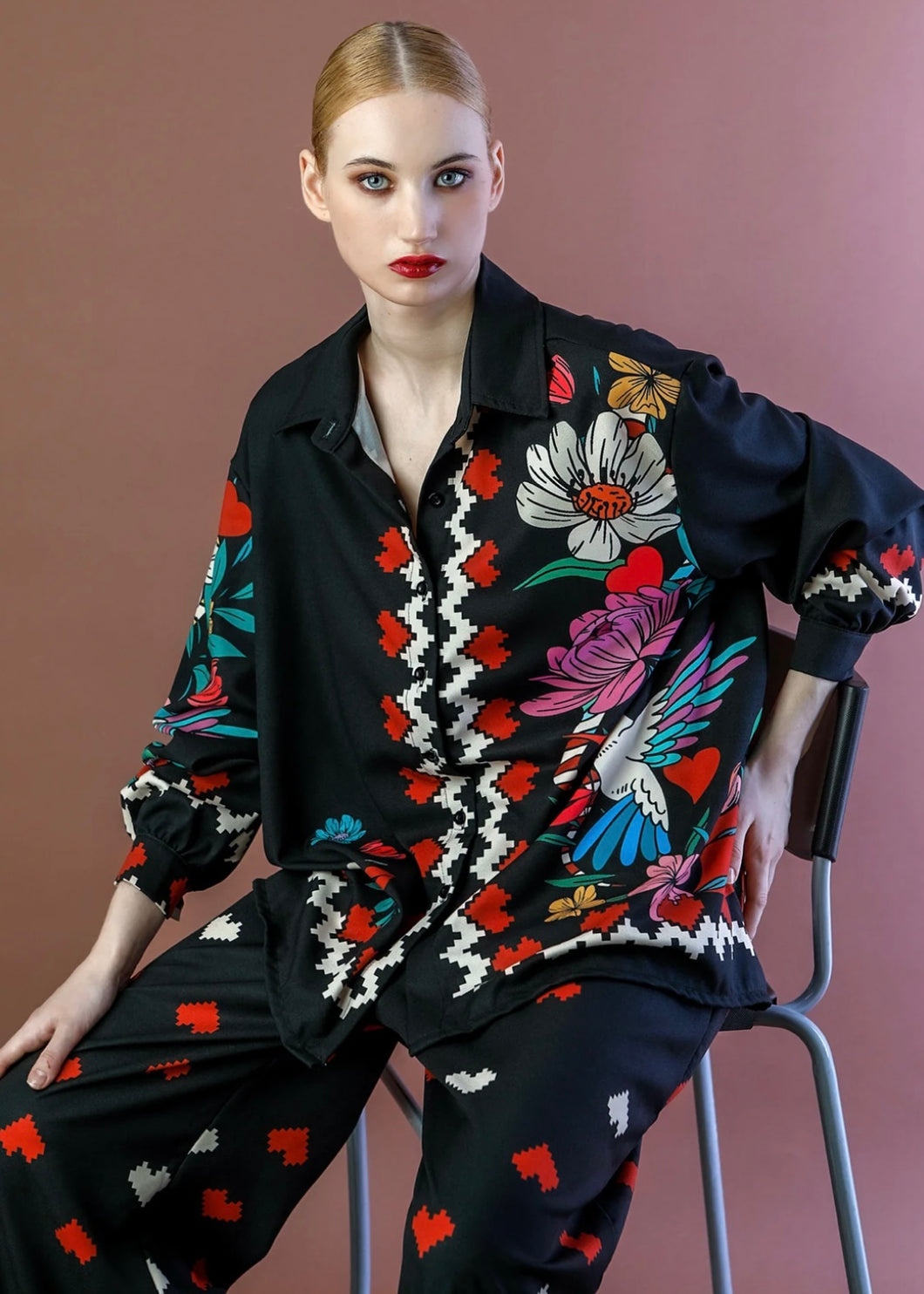 MARITINA SHIRT (black) BEEME