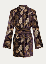 Load image into Gallery viewer, ACT KIMONO (BLAZER CROCHET VELVET BELTED)
