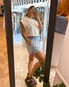 Shorts denim light MILKWHITE