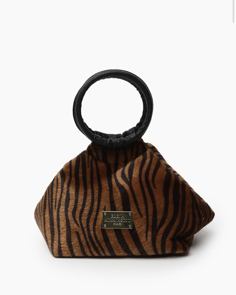 Bracelet Animal Print Zebra Brown ELENA ATHANASIOU