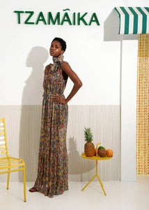 BREEZE DRESS BROWN ARPYES
