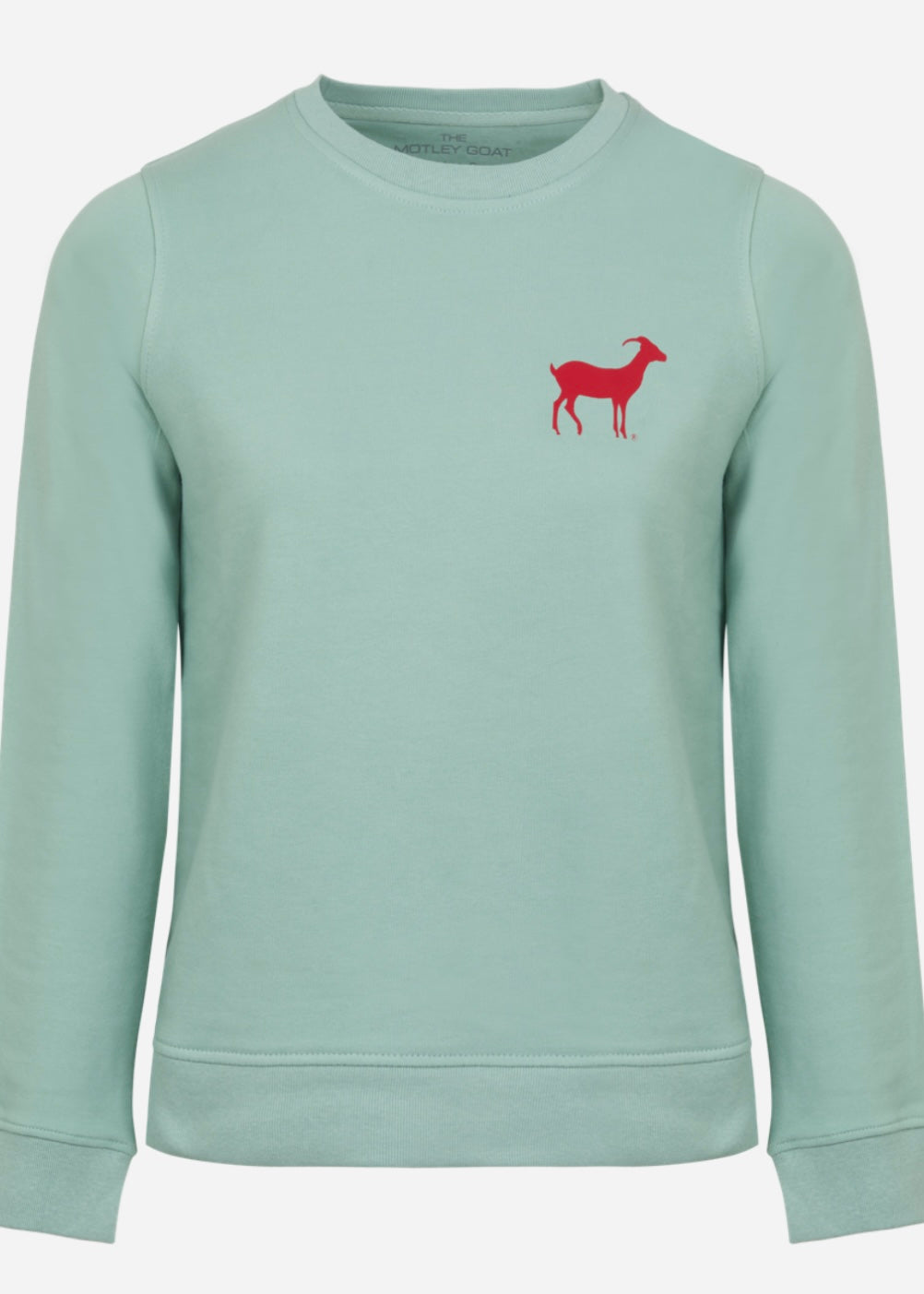 Nowness Crewneck Sweatshirt (Sage) THE MOTLEY GOAT