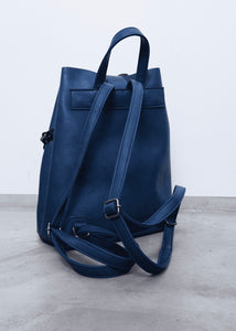 Retro Chain Backpack Blue Elena Athanasiou