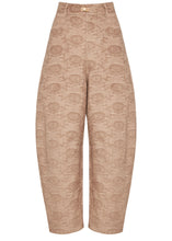 Load image into Gallery viewer, NEIL BARREL PANTS (BROCADE HIGH-WAISTED) NIDODILEDA
