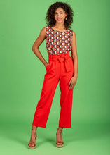 Load image into Gallery viewer, Morgan pants (Intense Red) Chaton
