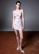 Load image into Gallery viewer, MINI DRESS (PINK BOWS) MILKWHITE
