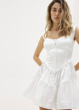 Φόρτωση εικόνας στο εργαλείο προβολής Συλλογής, EMMANOUELA DRESS (WHITE) SUNSETGO
