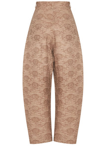 NEIL BARREL PANTS (BROCADE HIGH-WAISTED) NIDODILEDA