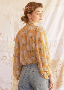 PIE TOP (YELLOW FLORAL) MADAME SHOUSHOU