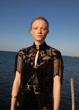 Load image into Gallery viewer, URANUS CAPELET (SEQUINED KNIT EMBELLISHED) Nidodileda
