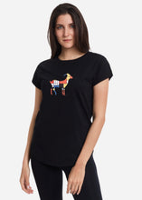 Load image into Gallery viewer, Rolled Sleeves T-Shirt (Black) THE MOTLEY GOAT
