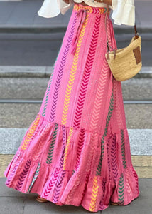 “LAURA" Skirt PALOMAS Y MARGARITAS