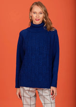 Φόρτωση εικόνας στο εργαλείο προβολής Συλλογής, Idina knit sweater (Intense Blue) Chaton
