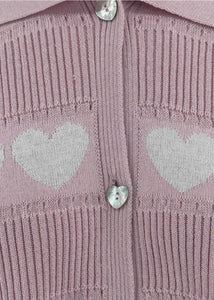 Cardigan Polo Hearts (Pink) COMBOS