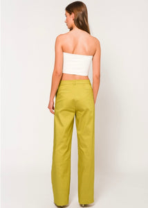 ALEXIA PANTS Sun.Set.Go (LIME DENIM)