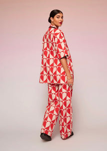 LENA TROUSERS (HEARTS) KARAVAN
