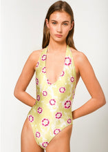 Load image into Gallery viewer, CARMEN PRINTED ONE PIECE Sun.Set.Go (LIME TIE DYE)
