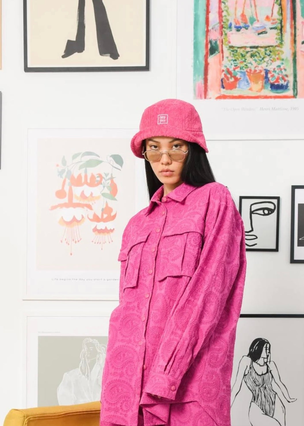 GIRIH JACKET FUCHSIA ARPYES
