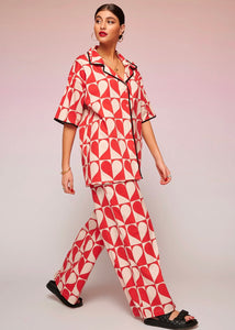 LENA TROUSERS (HEARTS) KARAVAN