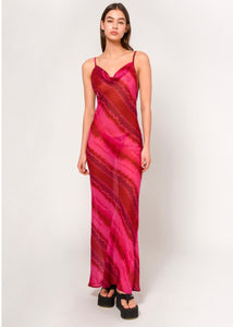 AELIA DRESS Sun.Set.Go (FUCHSIA TIE DYE)