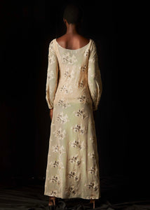 GRETE TUNIK (SLIT EMBROIDERED TULLE) Nidodileda