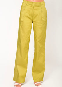 ALEXIA PANTS Sun.Set.Go (LIME DENIM)