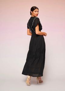 ANDRIANNA DRESS (BLACK) KARAVAN