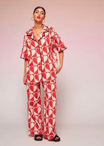 LENA TROUSERS (HEARTS) KARAVAN