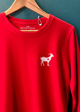 Load image into Gallery viewer, Valentine’s Crewneck Sweatshirt (Red) THE MOTLEY GOAT
