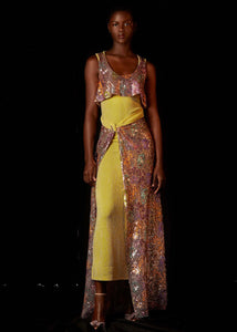 BLISTER WRAP SKIRT (SEQUINED) Nidodileda