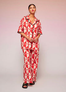 DORITA SHIRT (HEARTS) KARAVAN