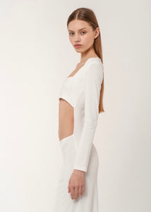NAOMI MAXI DRESS Sun.Set.Go (WHITE)