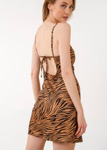 Load image into Gallery viewer, JULY PRINTED MINI DRESS Sun.Set.Go.(ZEBRA)
