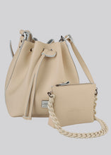 Load image into Gallery viewer, Chain Pouch Bag Creme Elena Athanasiou
