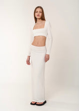 Load image into Gallery viewer, NAOMI MAXI DRESS Sun.Set.Go (WHITE)
