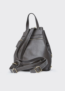 Black N’ Metal Mini Backpack Grey Elena Athanasiou