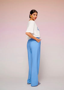 RICHARD TROUSERS LIGHT BLUE KARAVAN