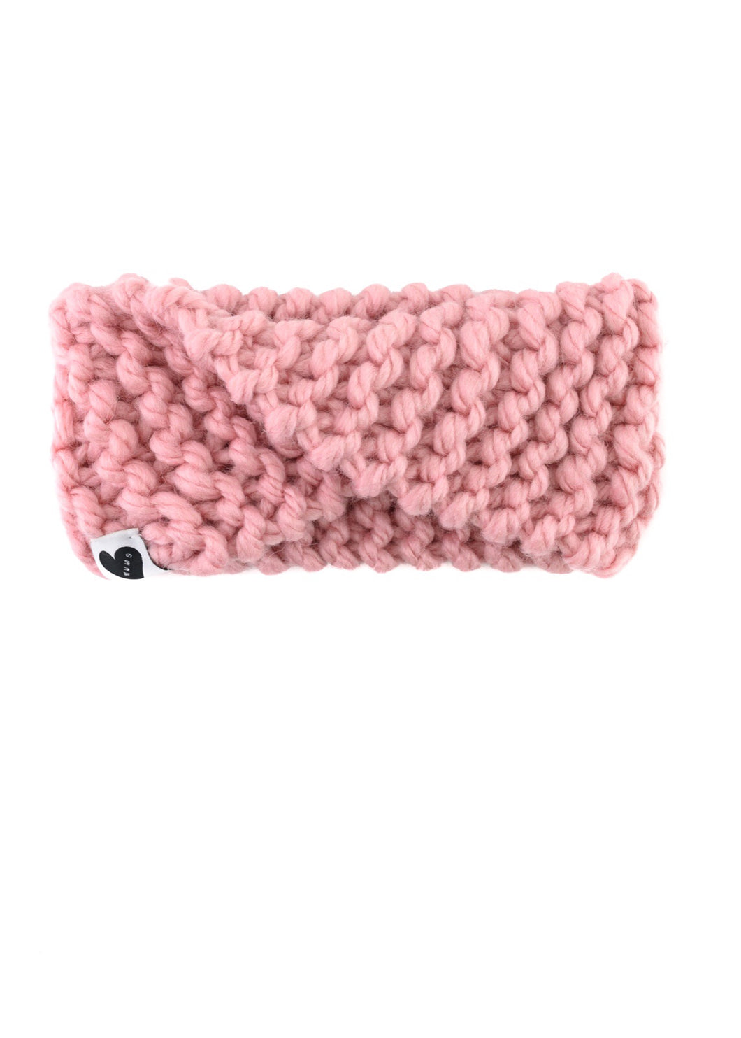 Twisted Knitted Headband (Pink)