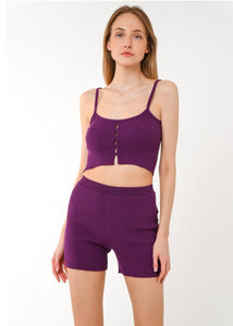 OLIVIA SHORTS Sun.Set.Go. (PURPLE)