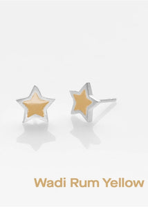 Starlette σκουλαρίκια καρφωτά ασημί PRIGIPO