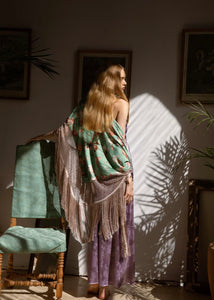ROSE SHAWL (PRINTED FRINGED) Nidodileda