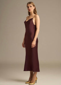 Cindy Dress Bordeaux STUDIO83