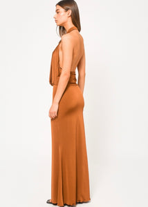 BLAKE DRESS Sun.Set.Go (CHOCOLATE)